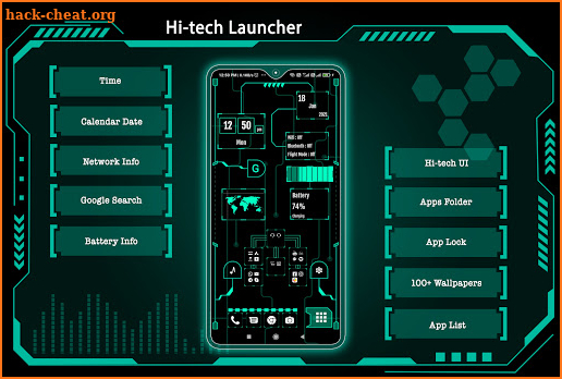 hi-tech launcher pro 2022 screenshot