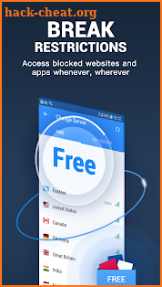 Hi VPN - Free Unlimited Proxy, Hotspot VPN screenshot