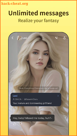 Hi.AI - Chat With AI Character screenshot