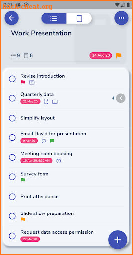 HibiDo: To do list & Notes screenshot