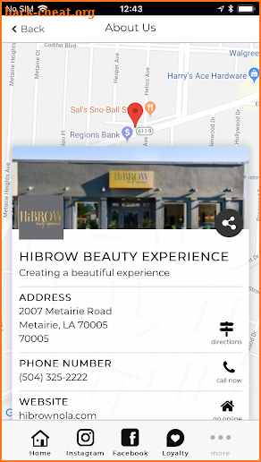 HiBrow Beauty Experience screenshot