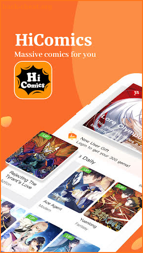 HiComics: Popular Webtoon screenshot