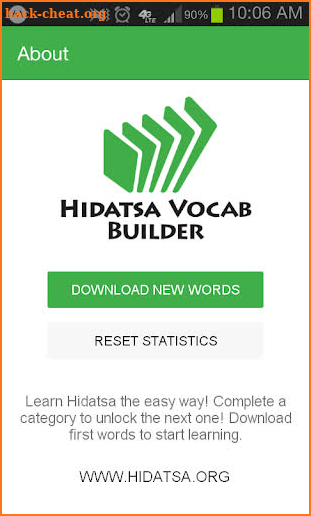 Hidatsa Vocab Builder Pro screenshot