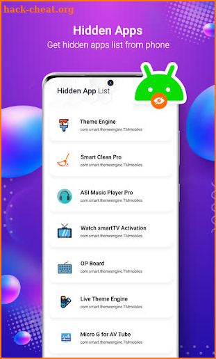 Hidden Apps Scanner screenshot