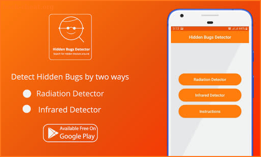 Hidden Bug Detector, Infrared viewer screenshot