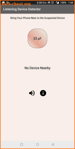 Hidden Camera Detection-Listening Device Detector screenshot