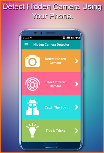 Hidden Camera Detector and spy camera finder screenshot