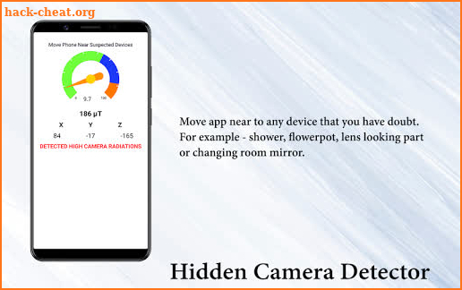 Hidden camera detector Spy camera detector 2020 screenshot