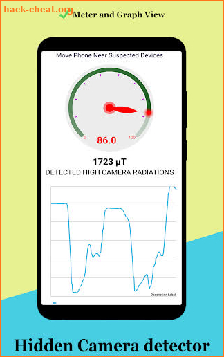 Hidden camera detector - Spy camera finder screenshot
