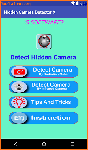 Hidden Camera Detector X screenshot