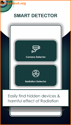 Hidden device detector radiation bug detector 2020 screenshot