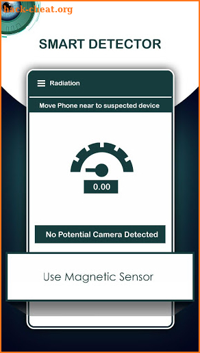 Hidden device detector radiation bug detector 2020 screenshot