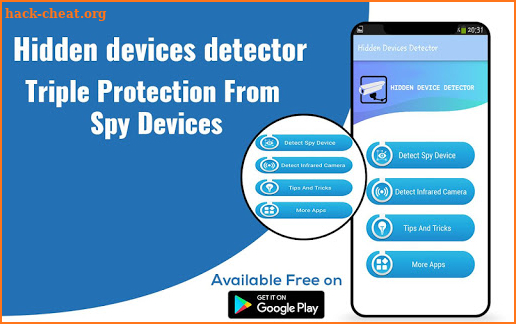 Hidden Devices detector – New Anti-spy Simulator screenshot