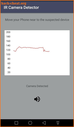 Hidden IR Camera Detector screenshot