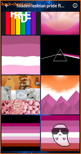 hidden lesbian pride flag wallpaper screenshot