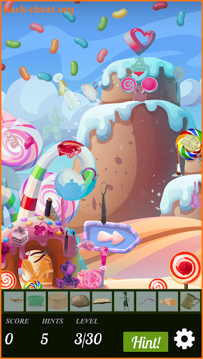 Hidden Object Free - Candy Kingdom screenshot