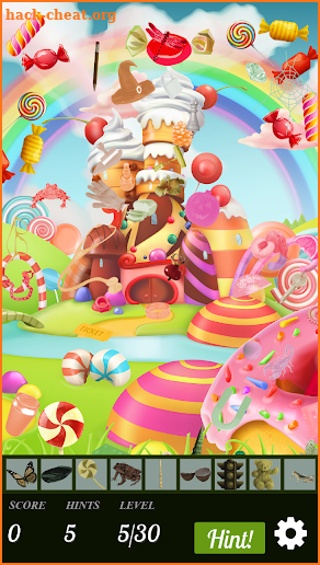 Hidden Object Free - Candy Kingdom screenshot