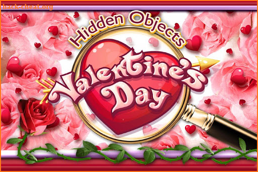 Hidden Object Valentine's Day Holiday Objects Game screenshot
