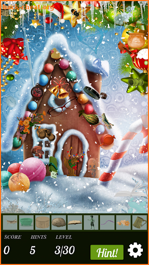 Hidden Object - White Christmas screenshot