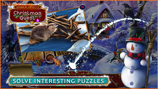 Hidden Objects: Christmas Quest screenshot