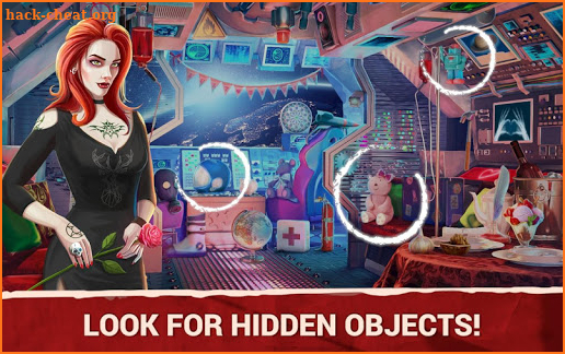 Hidden Objects Vampire Love Games Puzzle Mystery screenshot