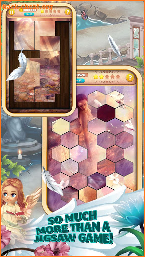 Hidden Scenes Angel Adventure: Picture Tile Swap screenshot