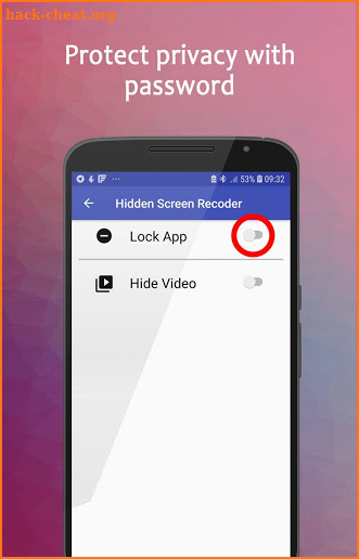 Hidden Screen Recorder screenshot