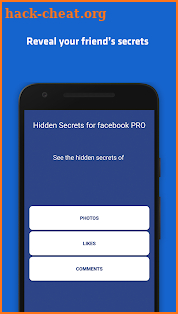 Hidden Secrets for Facebook PRO screenshot