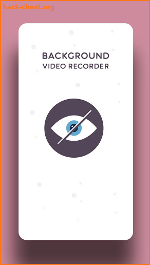 Hidden Video Recorder : Background Video Recorder screenshot