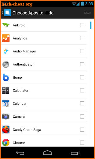 Hide App-Hide Application Icon screenshot