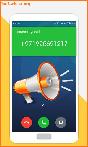 Hide Phone Number Incoming Private Calls & Blocker screenshot
