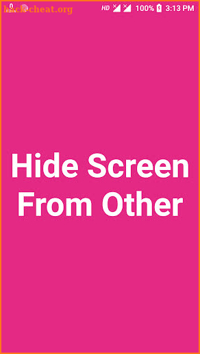 Hide Screen From Other screenshot