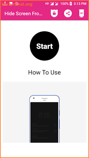 Hide Screen From Other screenshot
