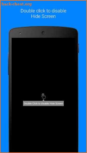 Hide Screen (Sneak a cellphone) screenshot