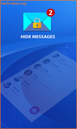 Hide SMS, Call, Secure text:Privacy messenger app screenshot