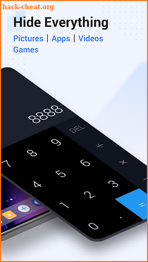 HideX - Calculator Photo Vault, App Hider screenshot