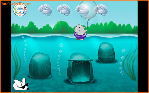 Hiding Hippos Kids Memory Game screenshot