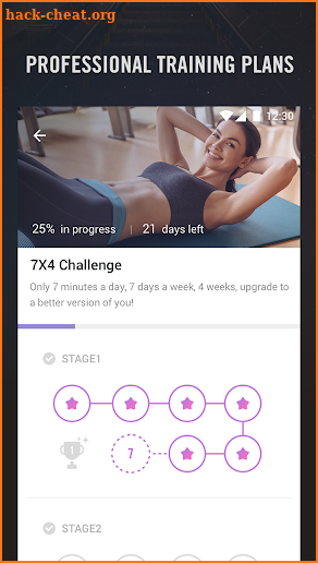 HiFit – Butt & Abs Workout, Lose Weight in 7 Mins screenshot