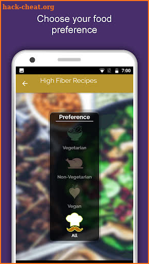 High Fiber Food Diet Recipes Offline, Antioxidants screenshot