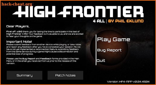 High Frontier 4 All screenshot