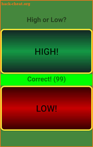 High or Low? screenshot