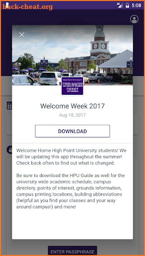 High Point University Guides screenshot