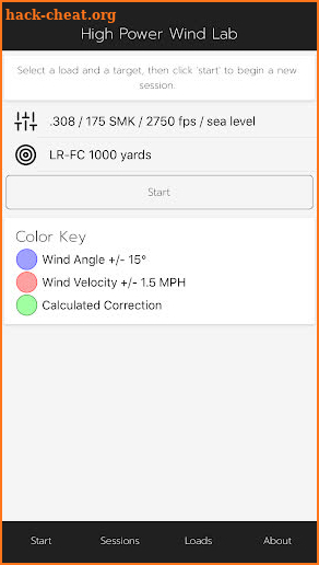 High Power Wind Lab screenshot