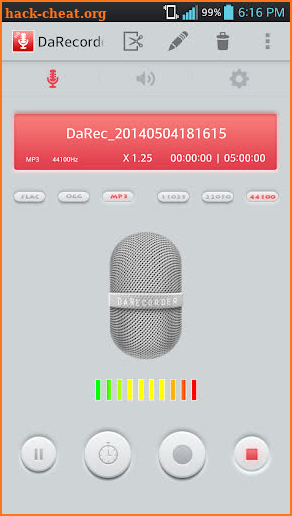 High Quality Voice Recorder screenshot