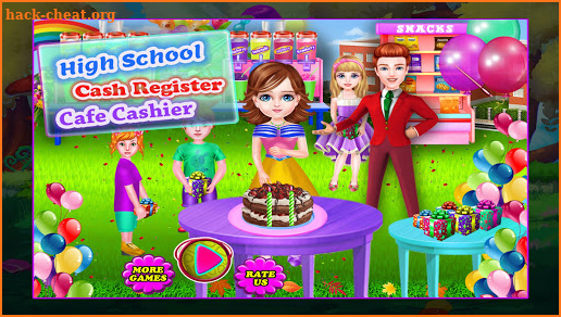 High School Cash Register Café Cashier screenshot