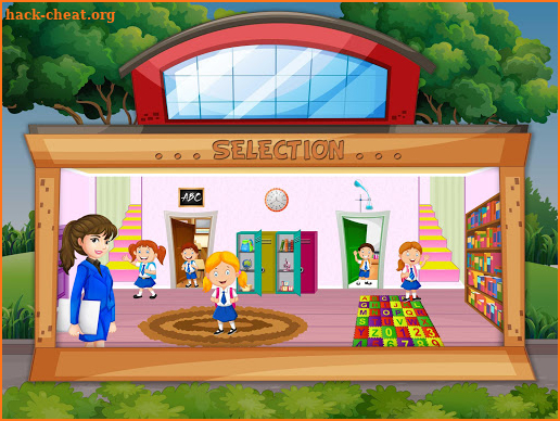 High School Doll House Decoration screenshot