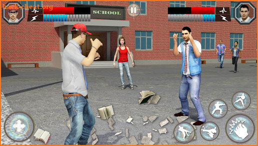High School Fighting Gang: Gangster Teenage Karate screenshot