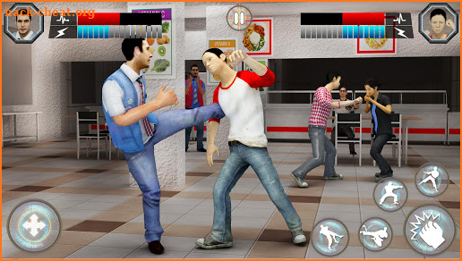 High School Fighting Gang: Gangster Teenage Karate screenshot