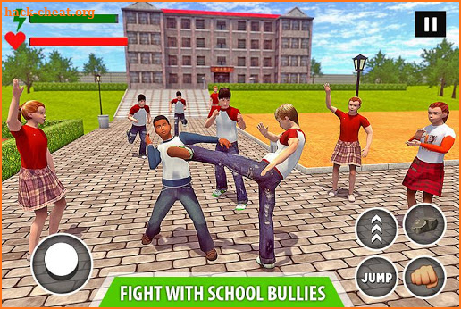 High School Fighting Gangster: Karate Boy screenshot