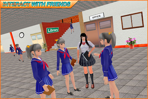 High School Fun: Virtual Girl 2018 screenshot